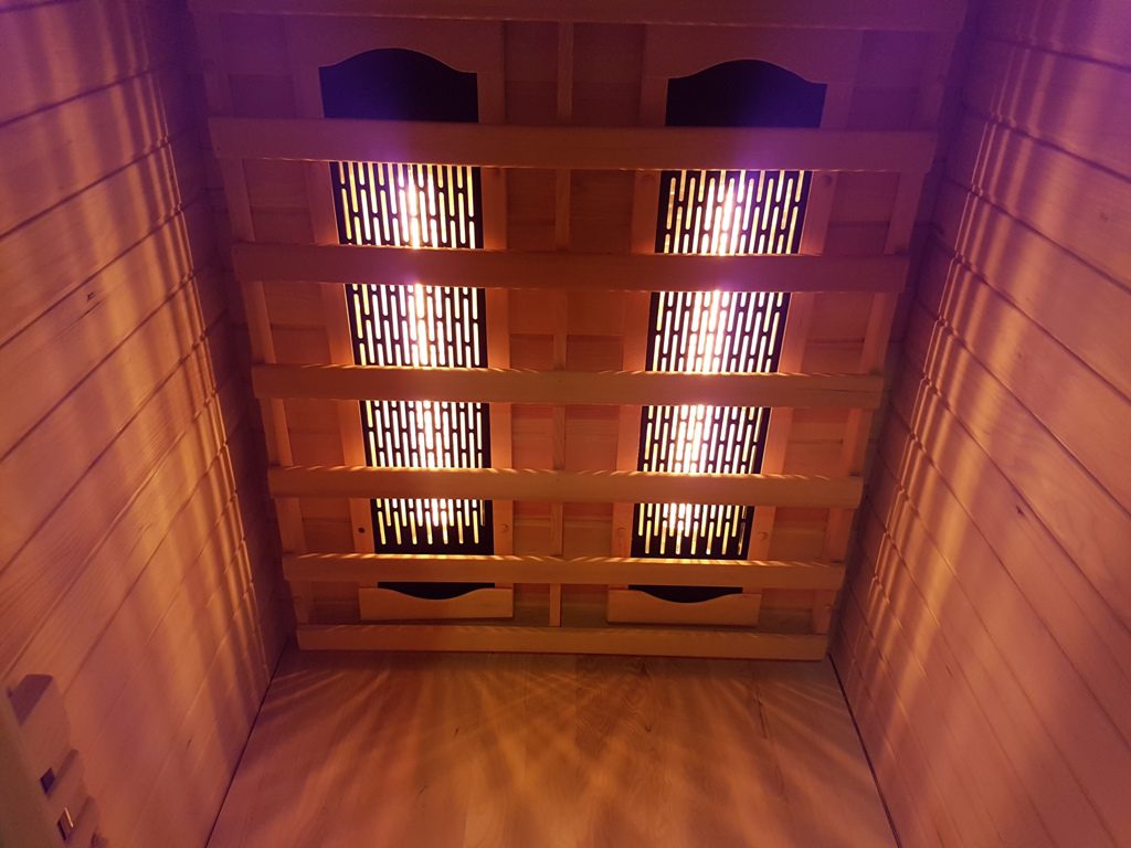 sauna infrared promienniki kwarcowe